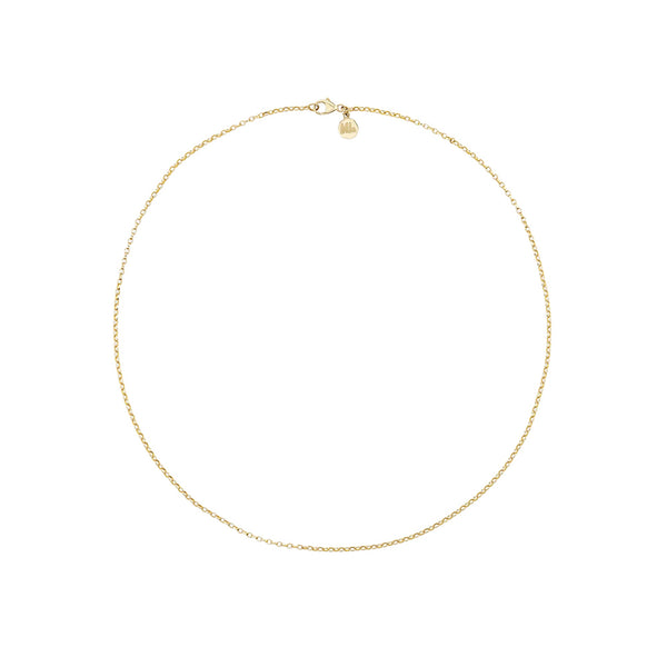 14K YELLOW GOLD 1.8 ROLO CHAIN 18"