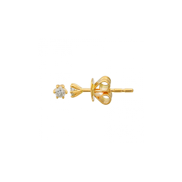 6 PRONG DIAMOND STUD 2.3-2.4 MM