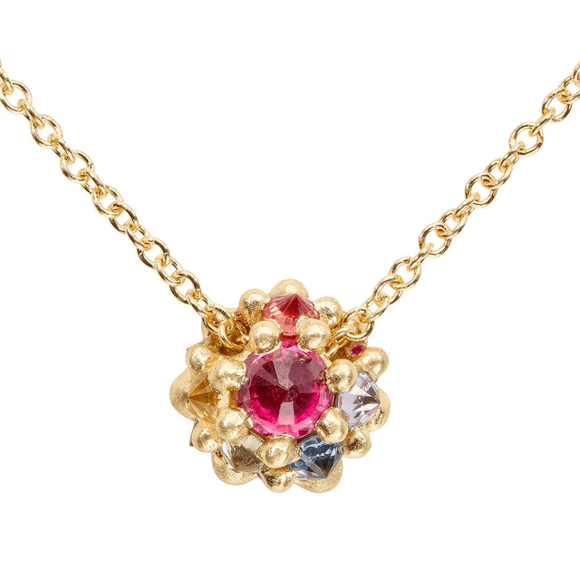 RAINBOW SPUTNIK NECKLACE