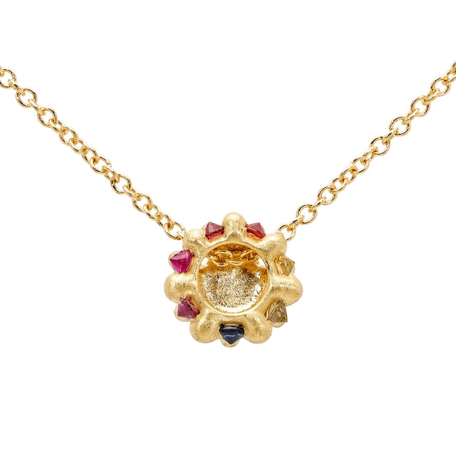 RAINBOW SPUTNIK NECKLACE