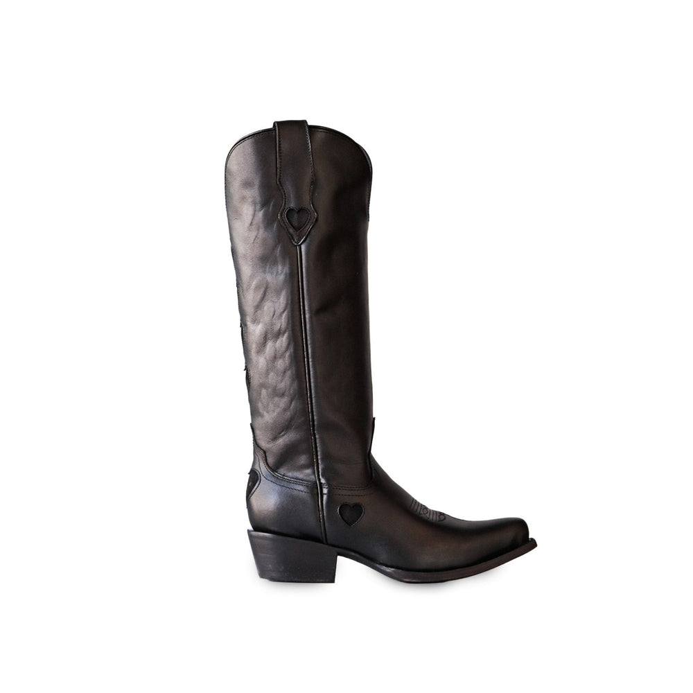 WILD AT HEART BOOTS IN BLACK