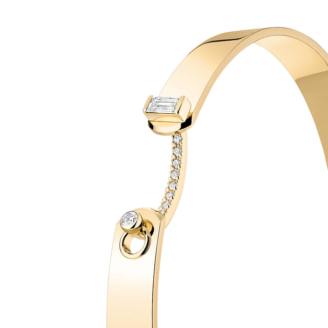 DINNER DATE GM MOOD BANGLE IN YELLOW GOLD