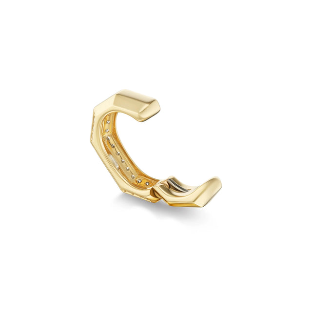 OTTO PAVE BAGUETTE EAR CUFF