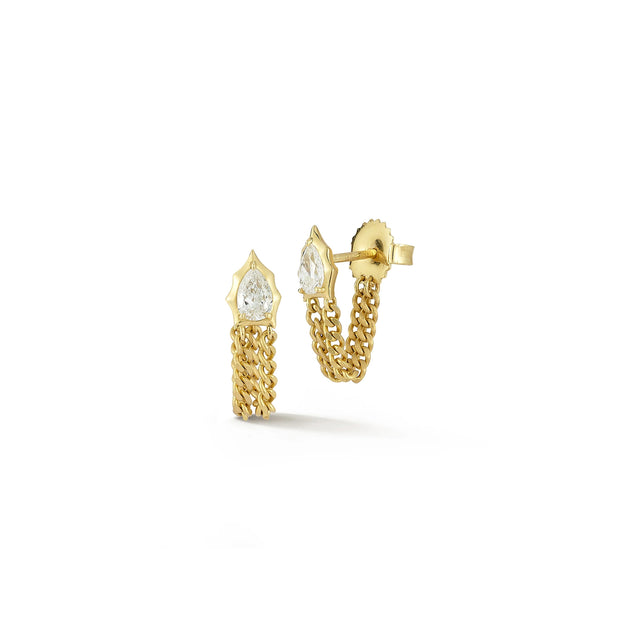 ENVOY CHAIN LOOP EARRINGS