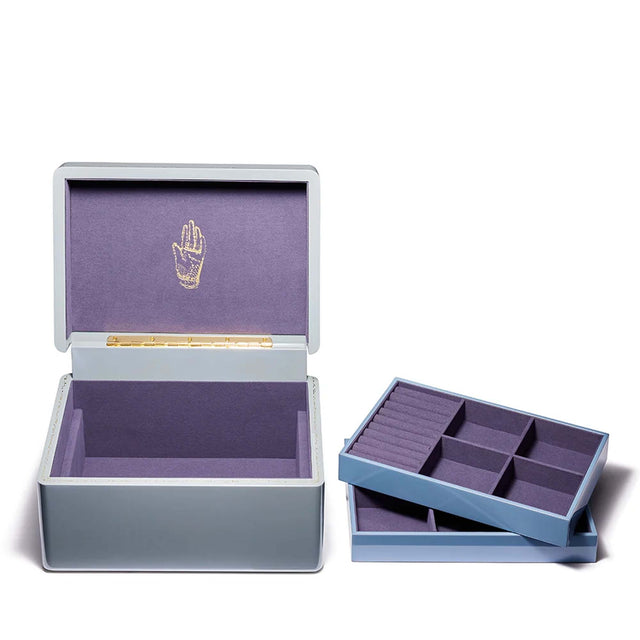 MINI TRUNK IN EVENING BLUE