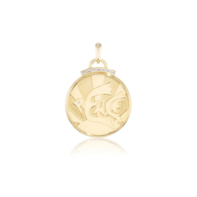 PEACE COIN PENDANT