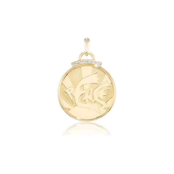 PEACE COIN PENDANT
