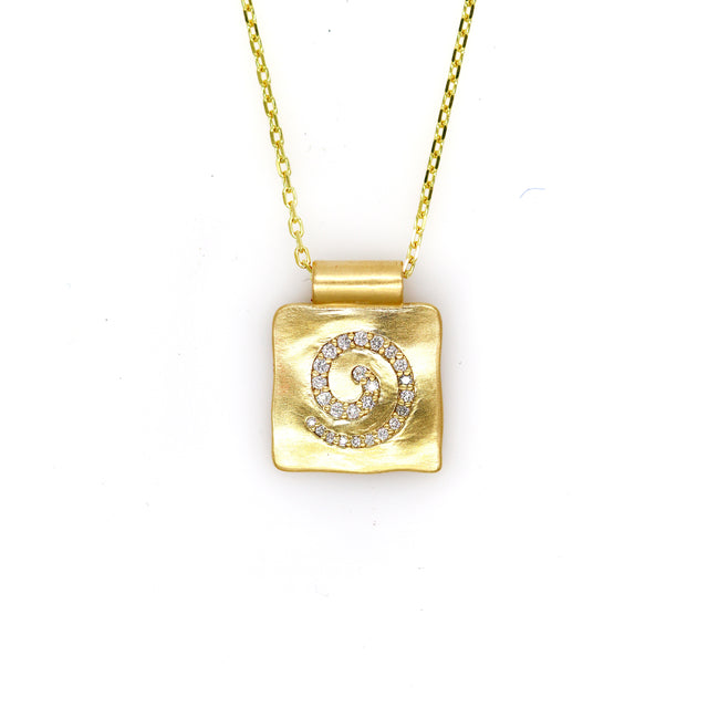 SPIRAL DUNE NECKLACE