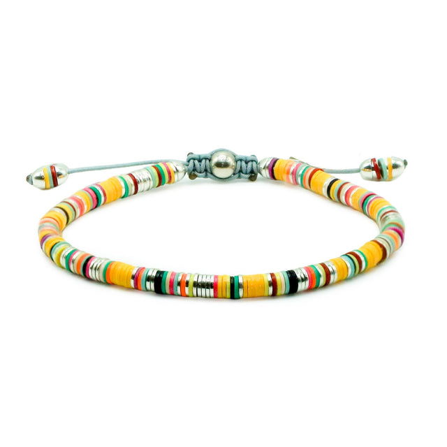 MALLI BRACELET | MUSTARD PATTERN | STERLING SILVER