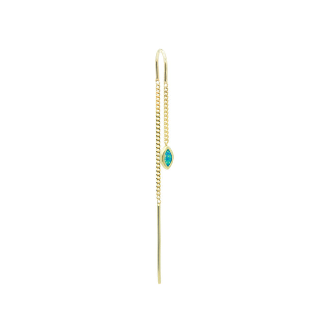 MARQUISE OPAL THREADER