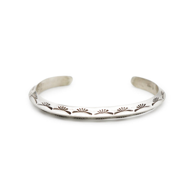 Thick Sterling Silver Knife Edge Cuff