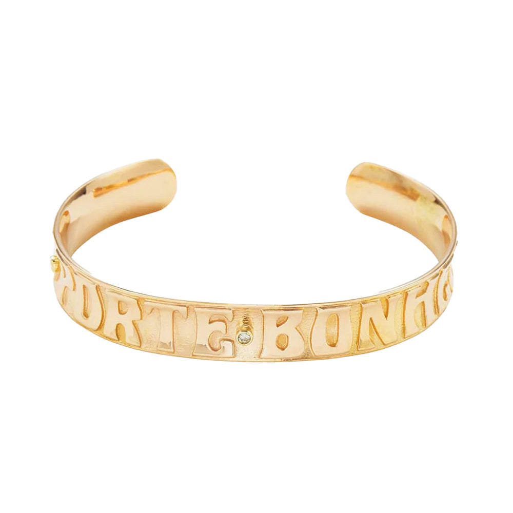 JE PORTE BONHEUR DIAMOND CUFF