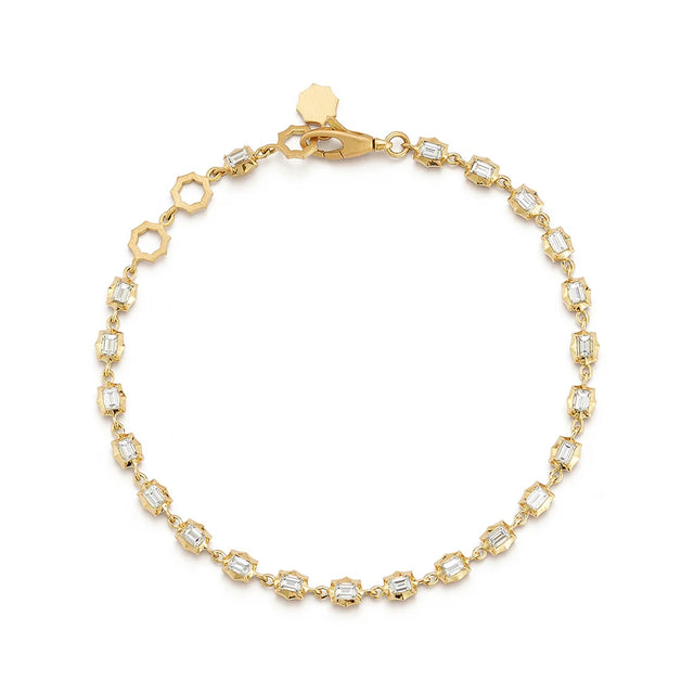SMALL VANGUARD DIAMOND TENNIS BRACELET