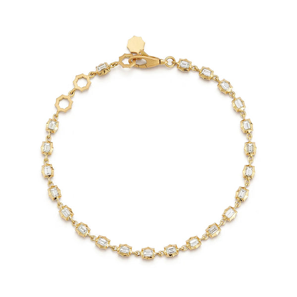 SMALL VANGUARD DIAMOND TENNIS BRACELET