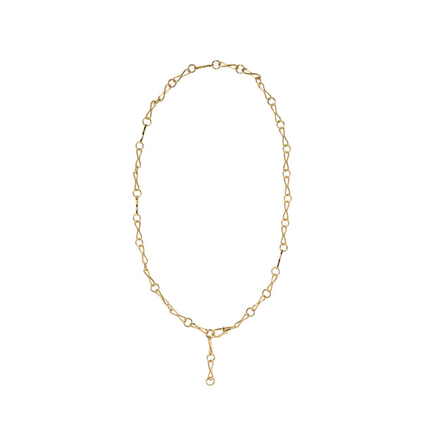 LARGE MOTIF CHAIN LARIAT