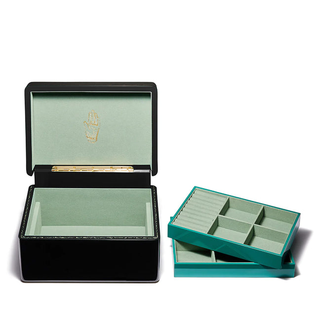 LARGE TRUNK IN JET BLACK