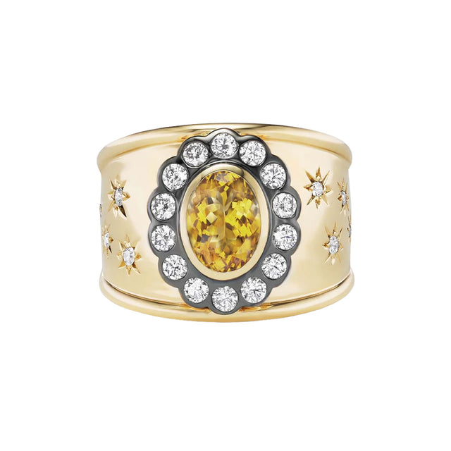 Lexie Cigar Band Citrine