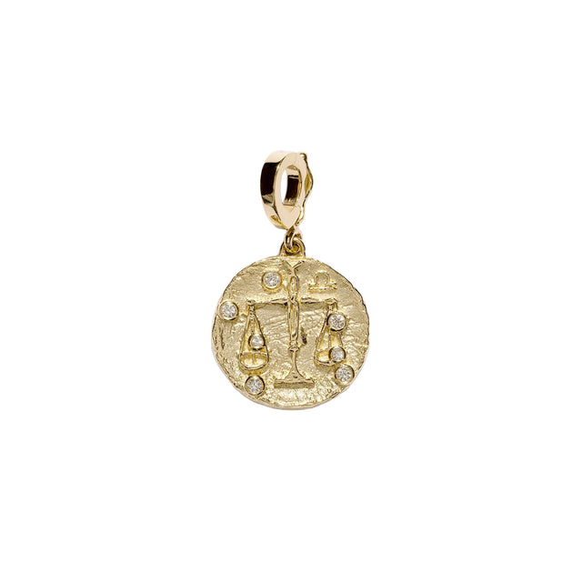OF THE STARS LIBRA SMALL COIN CHARM