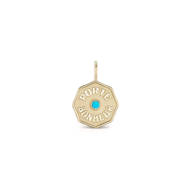 MINI PB CHARM WITH TURQUOISE