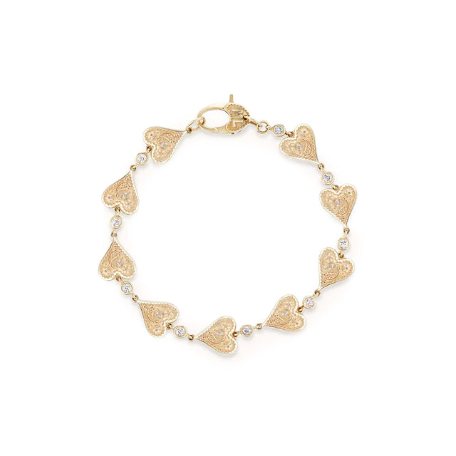 SOUTHWESTERN HEART BRACELET