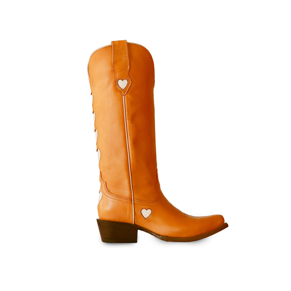 WILD AT HEART BOOTS IN MUSTARD