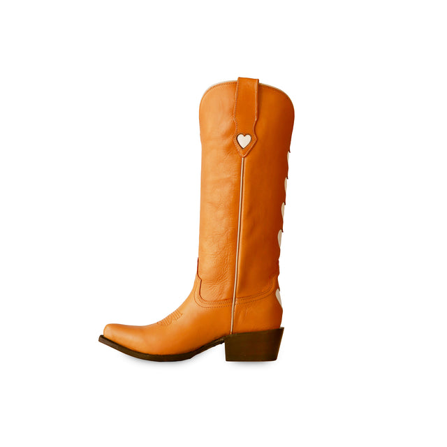 WILD AT HEART BOOTS IN MUSTARD