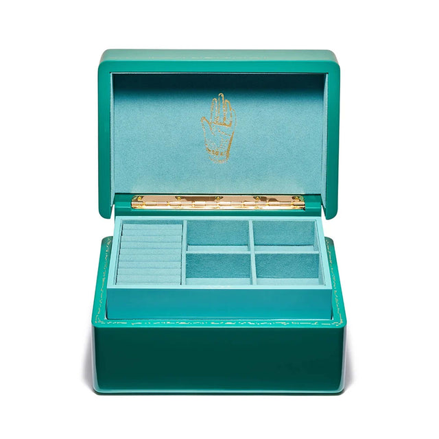 MINI TRUNK IN MALACHITE GREEN
