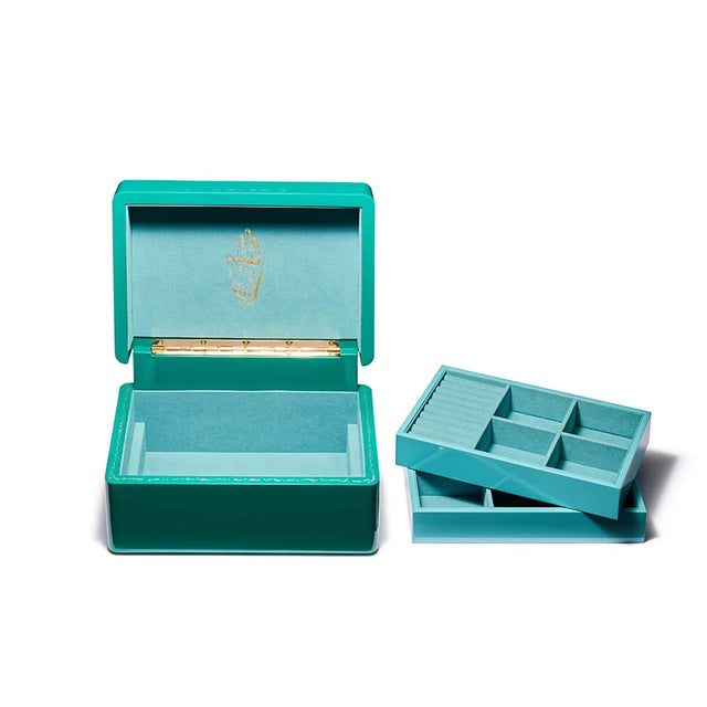 MINI TRUNK IN MALACHITE GREEN