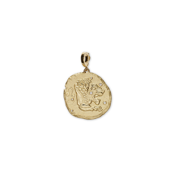 OF THE STARS LEO SMALL COIN CHARM