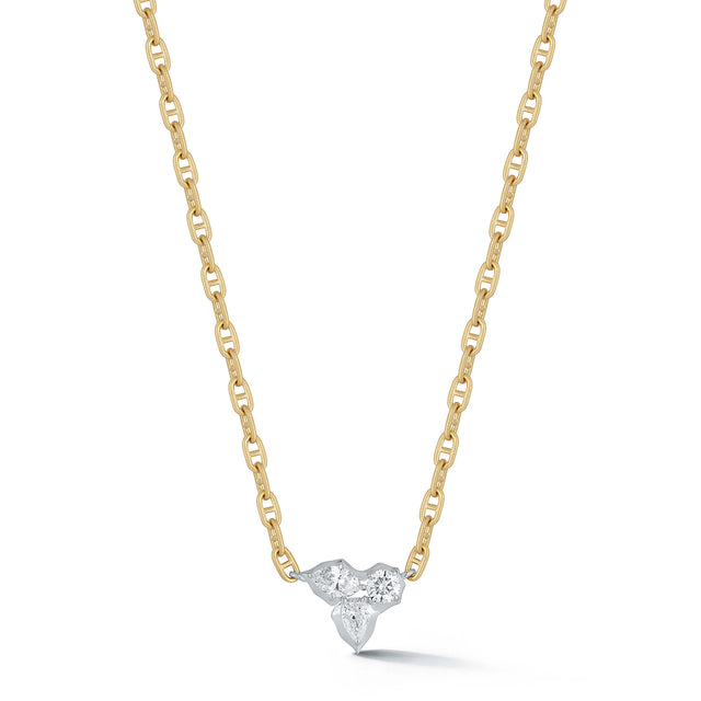 POPPY TWO-TONED PENDANT