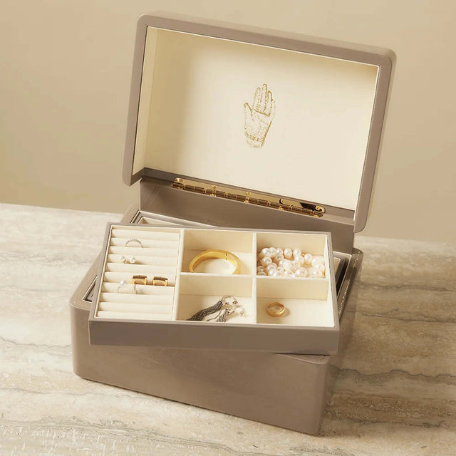 MINI TRUNK IN TAUPE