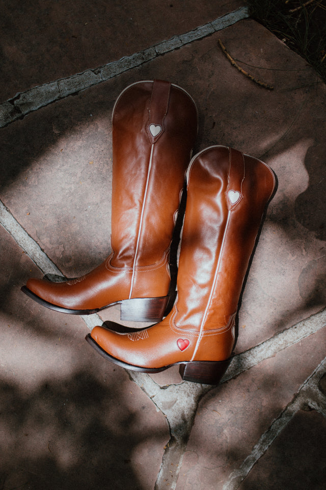 WILD AT HEART BOOTS IN WHISKEY
