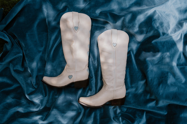 WILD AT HEART BOOTS IN CREAM
