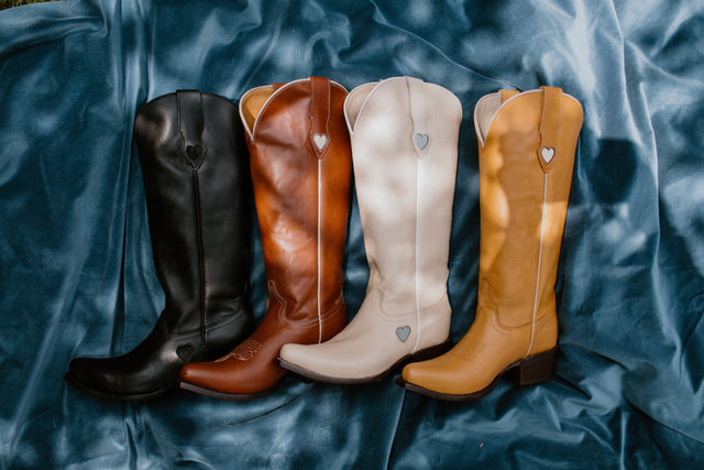 WILD AT HEART BOOTS IN CREAM