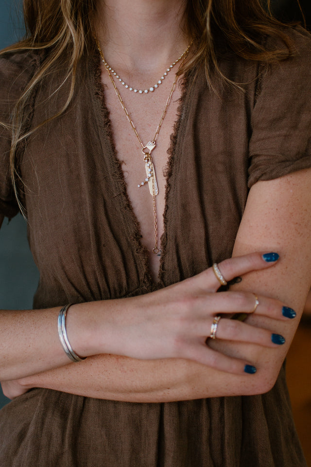 BEATRIX LARIAT NECKLACE