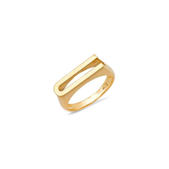 CLASSIC U INITIAL RING