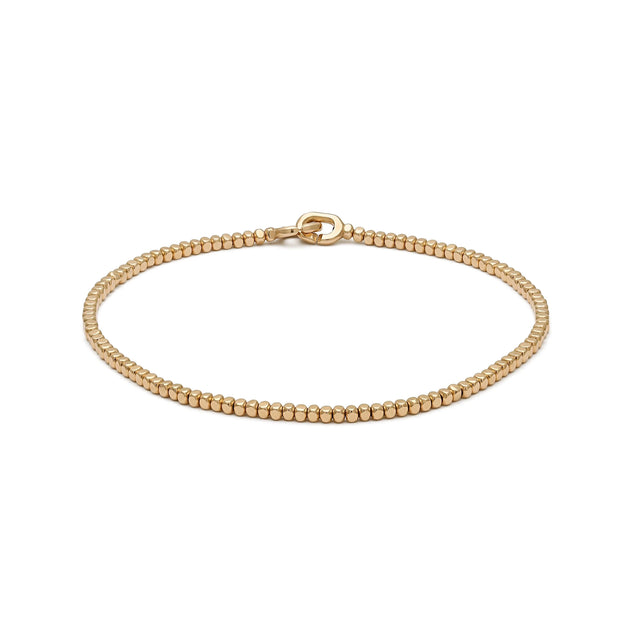 NOIX SINGLE BRACELET IN YELLOW GOLD