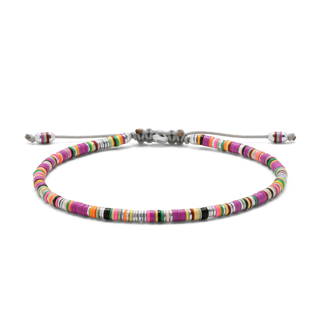 MINI MALLI BRACELET | PURPLE PATTERN | STERLING SILVER -S