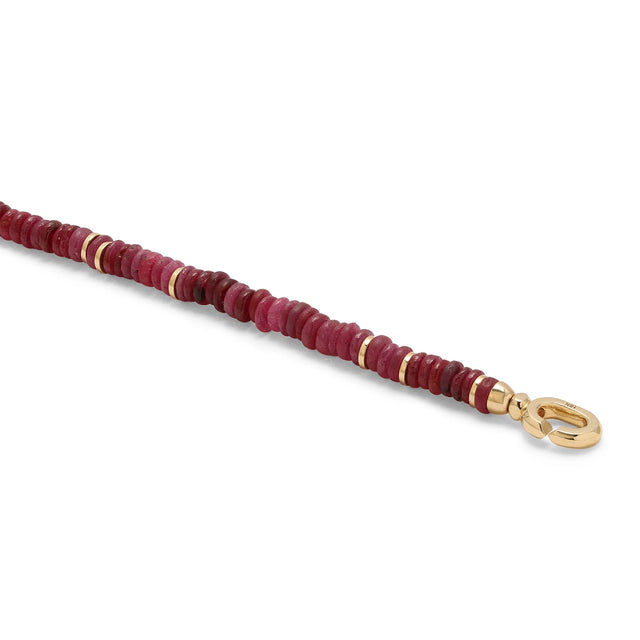 SHINE BRACELET PAVÉ WITH RUBIES