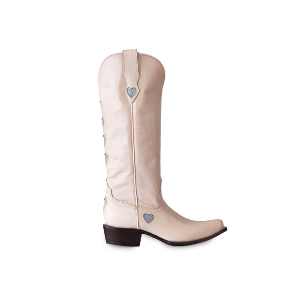 WILD AT HEART BOOTS IN CREAM