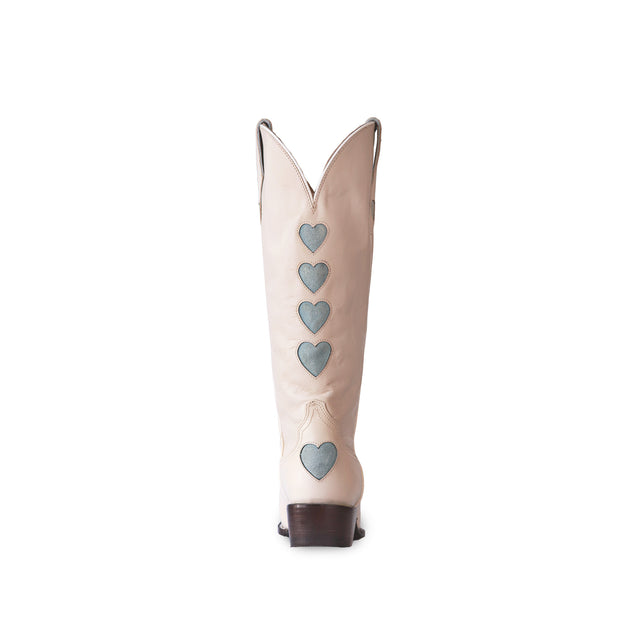 WILD AT HEART BOOTS IN CREAM