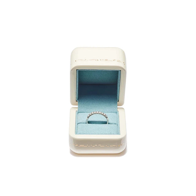 WILL YOU RING BOX IN WHITE