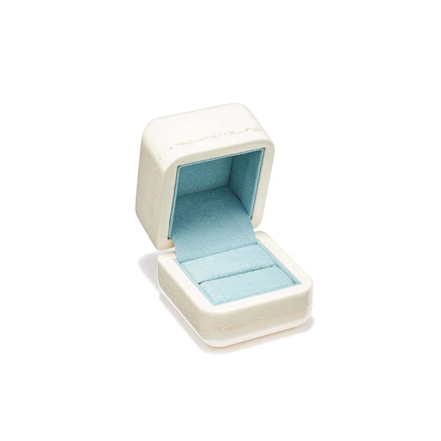 WILL YOU RING BOX IN WHITE
