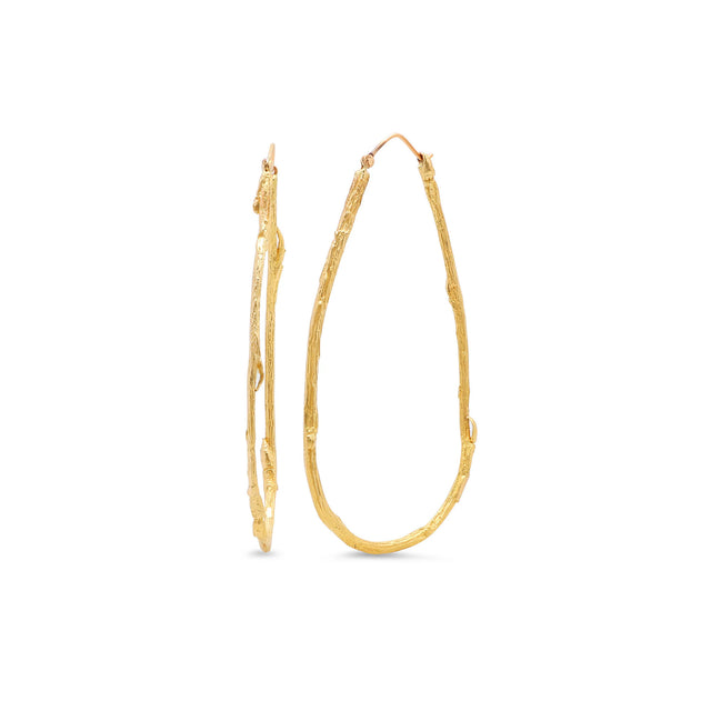 TEARDROP WILLOW HOOPS