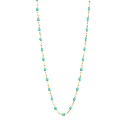 CLASSIC GIGI LAGOON NECKLACE, YELLOW GOLD, 16.5